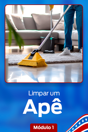 Módulo 1: como limpar um apartamento com a metodologia americana