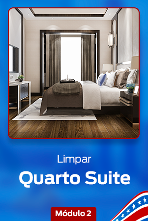 Módulo 2: limpeza de quarto suíte