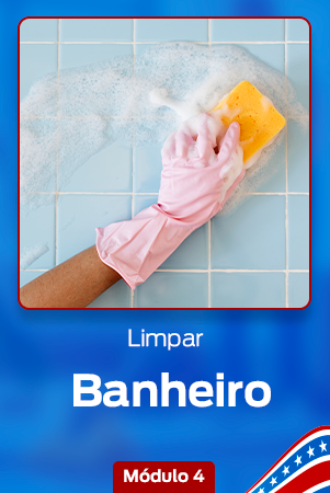 Módulo 4: limpeza profissional de banheiro