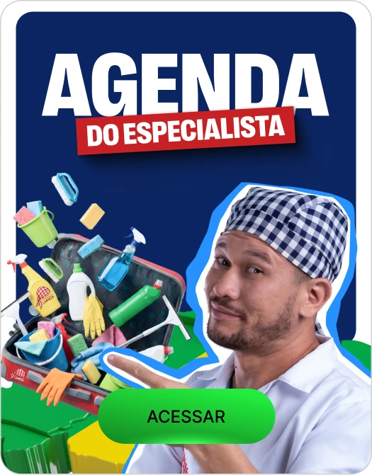 Especialista em Limpeza divulgando agenda da turnê