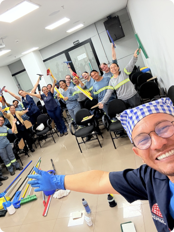 Treinamento de limpeza com certificado incluso