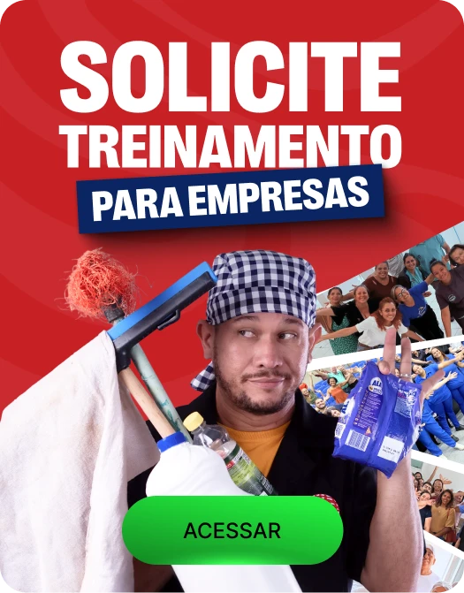 Banner da página de links da Especialista em Limpeza